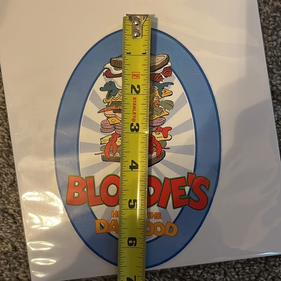 Universal Island’s of Adventure Toon Lagoon Park Stickers Blondie’s Wossamotta U - Picture 5 of 8